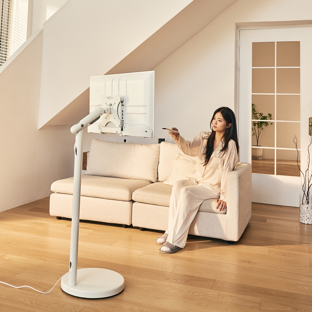 와이드무빙뷰 화이트에디션 삼탠바이미 셋트 QLED 81cm(32인치) FHD 스마트 이동식 TV 중소바이미 삼텐바이미 V1