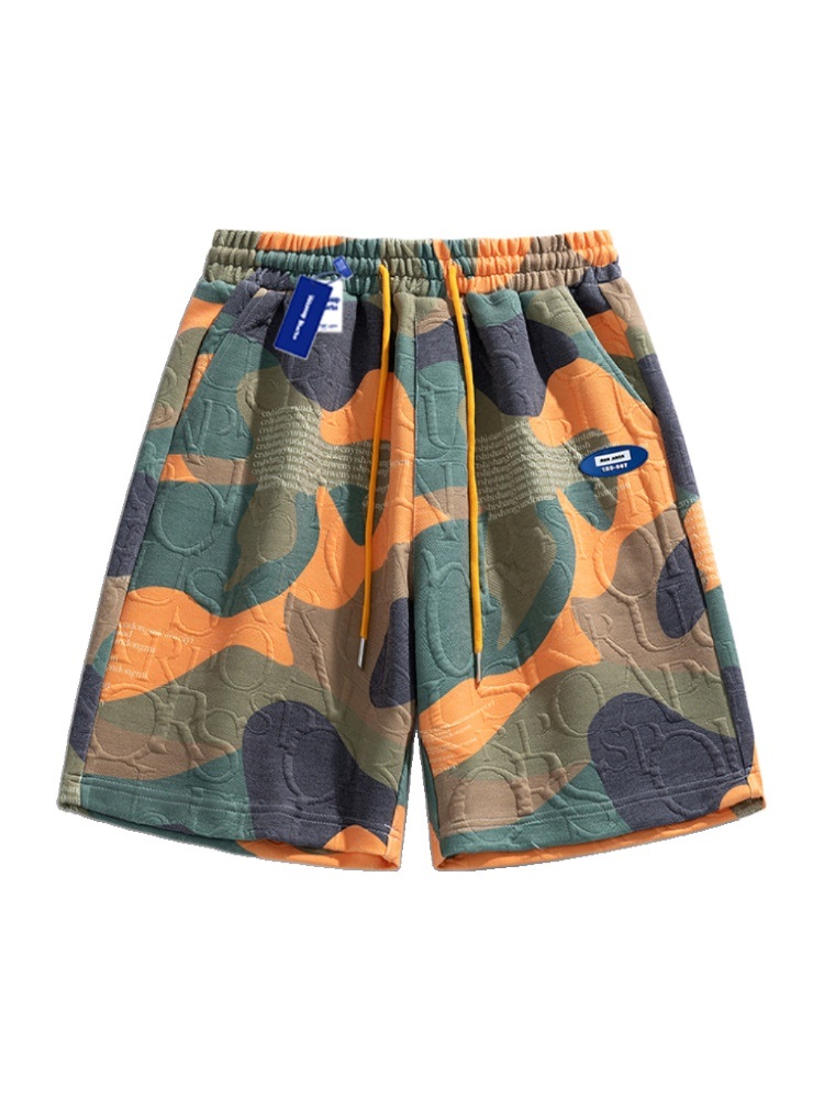 WASSUP SHARK 반바지 남성용 여름 스포츠 서핑 반바지 캐주얼 비치 해변 바지 - 상품 이미지