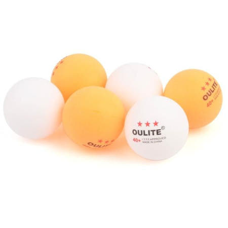 탁구용품 ABS 탁구공 3성탁구공 연습용 레슨용 용품 6P