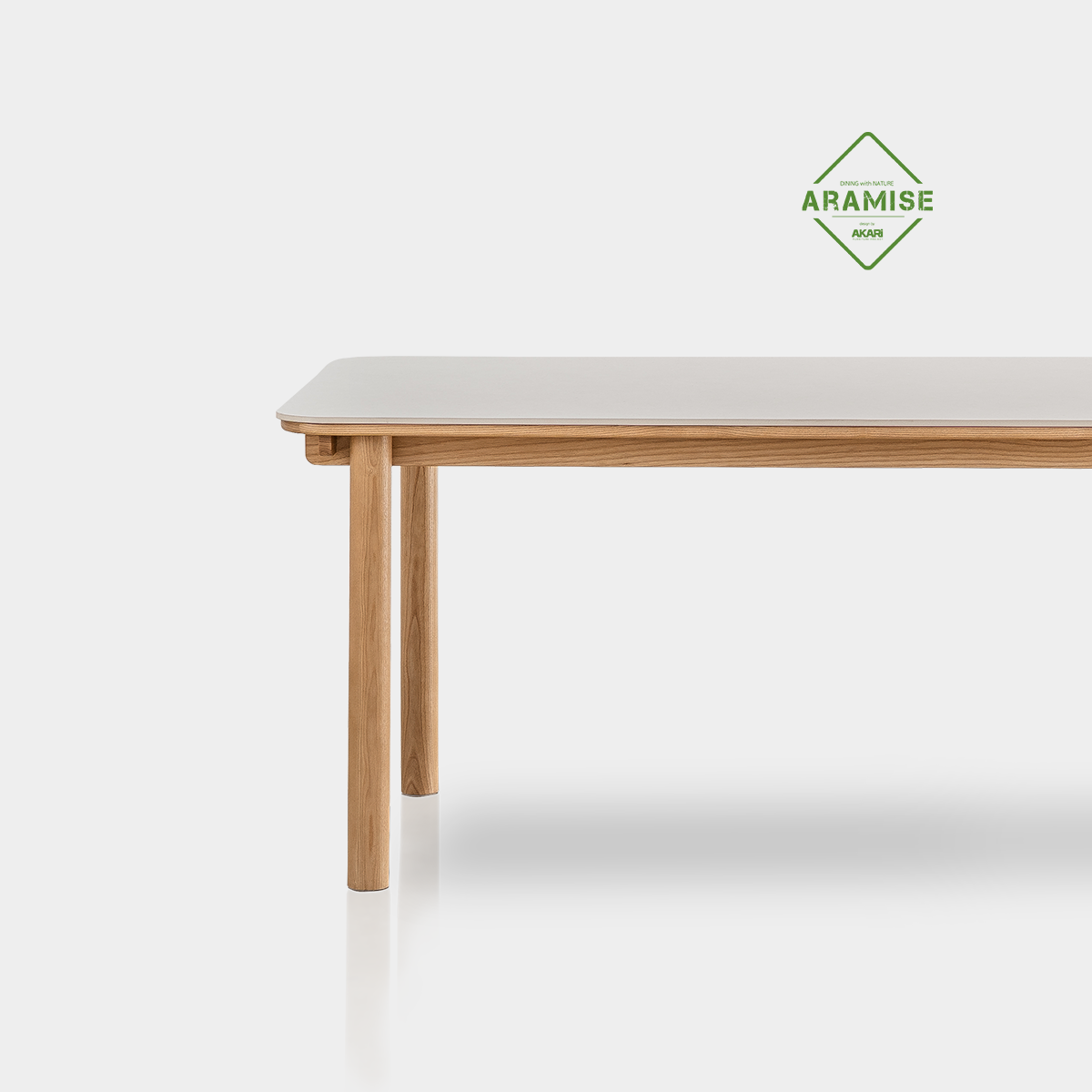 아라미스 애쉬원목 포세린 세라믹 다이닝 세트