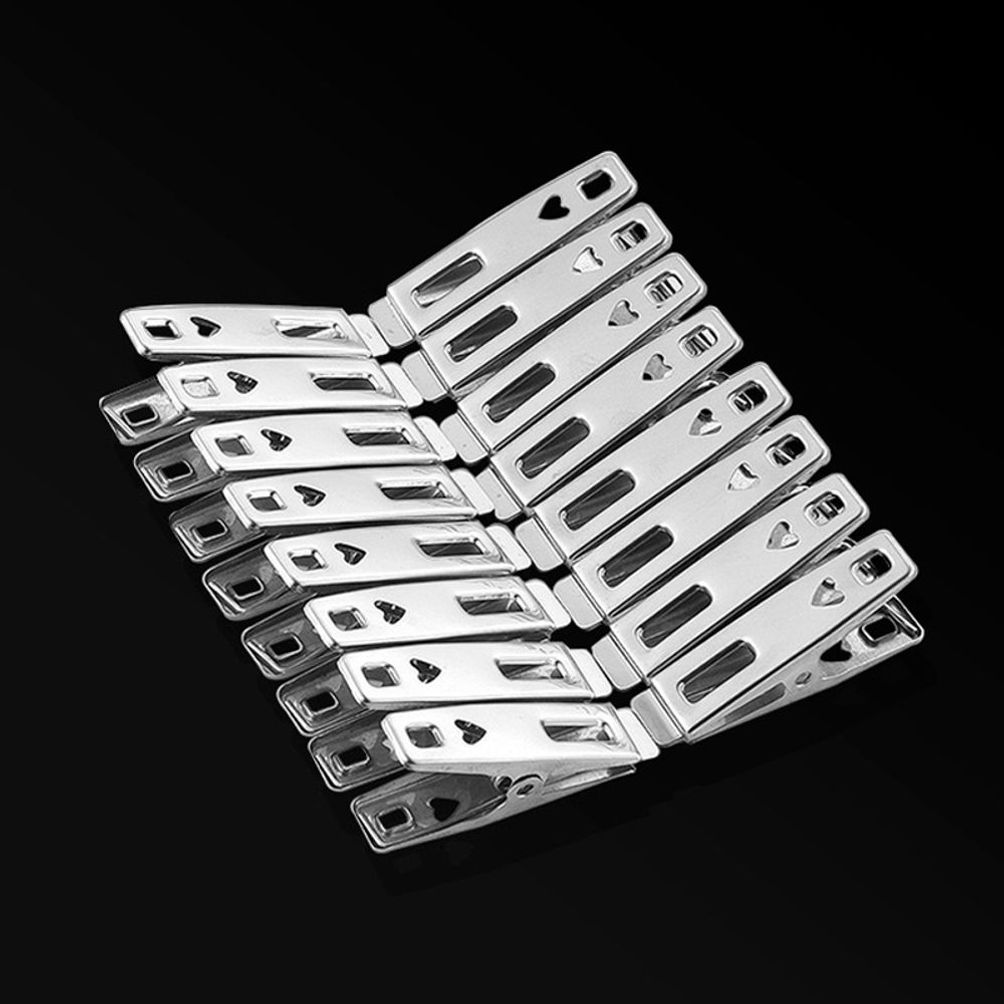 실버 스텐 빨래집게 20개입