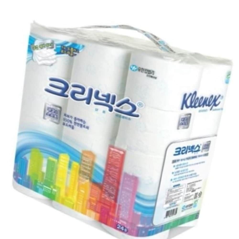 휴지 데코 무향 24롤X30M 대용량 데스크 두루마리 - 상품 이미지