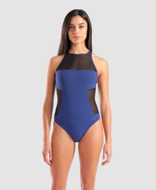 아레나 Mesh Panels Swim Pro Back One Piece 이미지 6