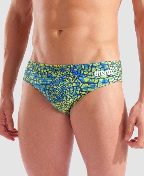 아레나 Snakeskin Swim Brief - 상품 이미지