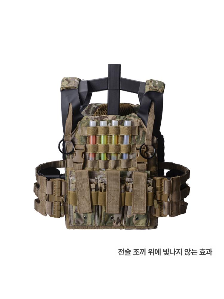 전술용 야광봉 케미컬 야외 조명 라이트 캠핑용 다용도 불빛 그린 - 상세 이미지 2