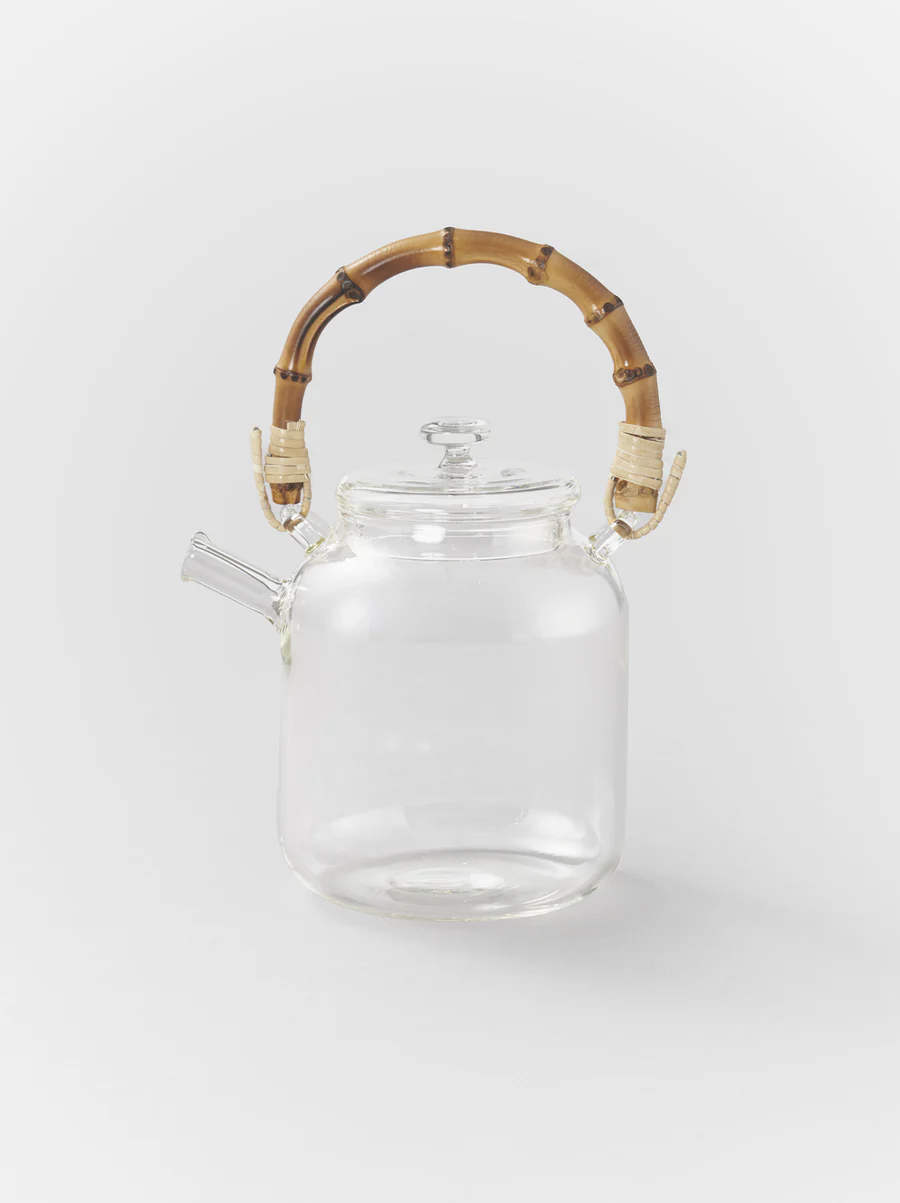 일본제 STUDIO PREPA 스튜디오 프레파 티 팟 내열 유리 주전자 TEA POT 티포트
