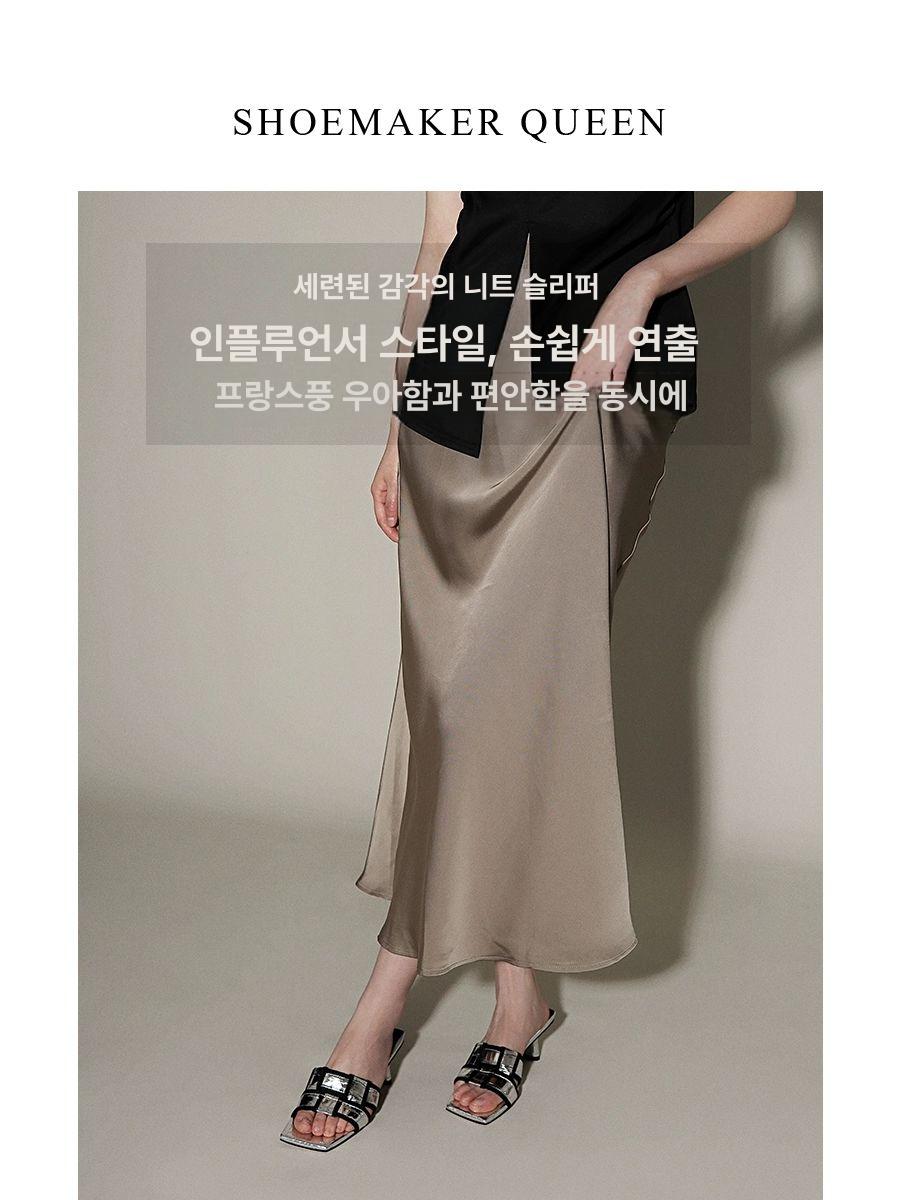 패턴 하이힐 신발 여름 스네이크 토오픈 오픈토 플랫폼 스트랩 여성용 통굽 슈즈 화이트 A 35 - 상세 이미지 3