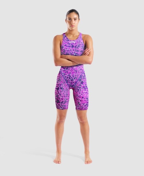 아레나 Powerskin ST Next Snakeskin Open Back suit - 메인 이미지