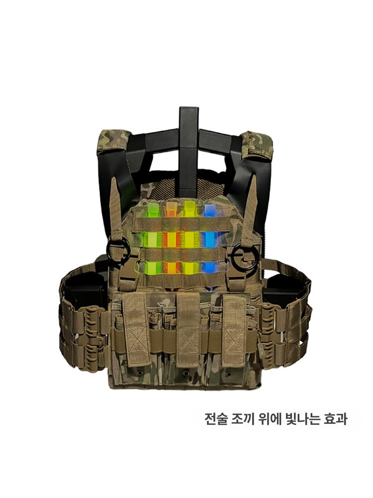 전술용 야광봉 케미컬 야외 조명 라이트 캠핑용 다용도 불빛 그린 - 상세 이미지 4