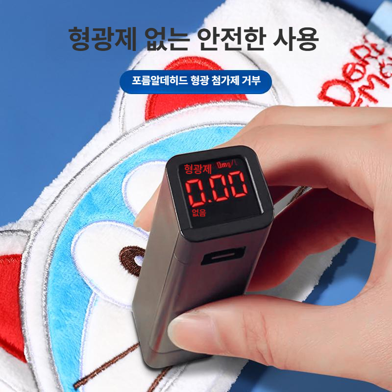 도라에몽 세안 헤어밴드 귀여운 캐릭터 메이크업 머리띠 마스크팩 전용 헤어후드 - 상세 이미지 4