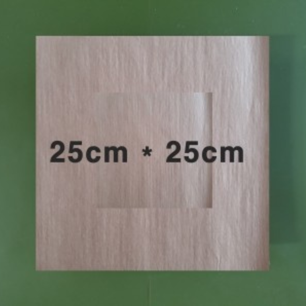 주문제작 브라운 종이호일 대용량 오븐용 내유지 베이킹 페이퍼 25cm X 25cm 600매 - 상품 이미지