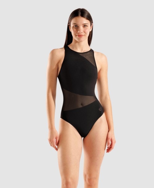 아레나 Mesh Angle Vent Back One Piece - 상세 이미지 3