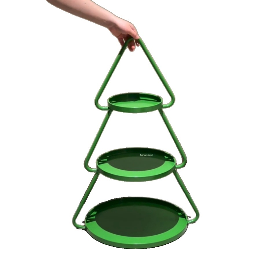 캔들 양초 디퓨저 3단 트리 트레이 사이드 테이블