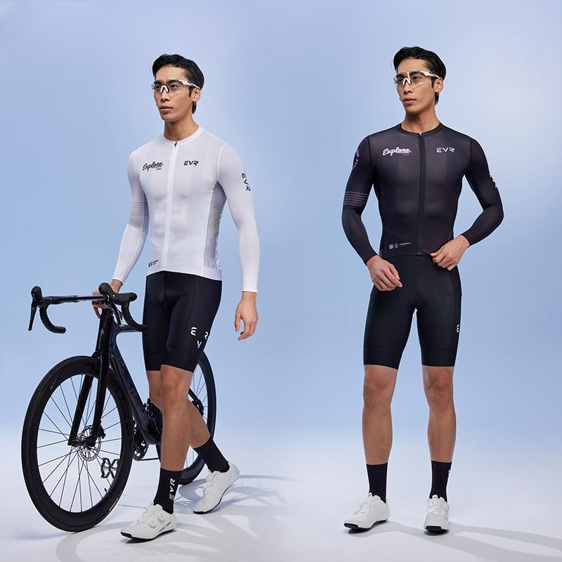 져지 자전거 집업 사계절 땀흡수 여름용 자외선차단 라이딩 자켓 바람막이 자전거의류 블랙 S - 상품 이미지