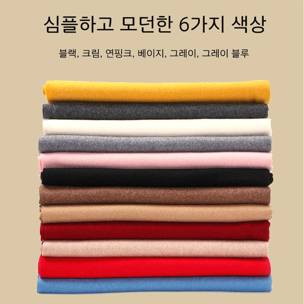 여성 패션 목도리 간절기 따스한 외출 롱머플러 - 상세 이미지 4
