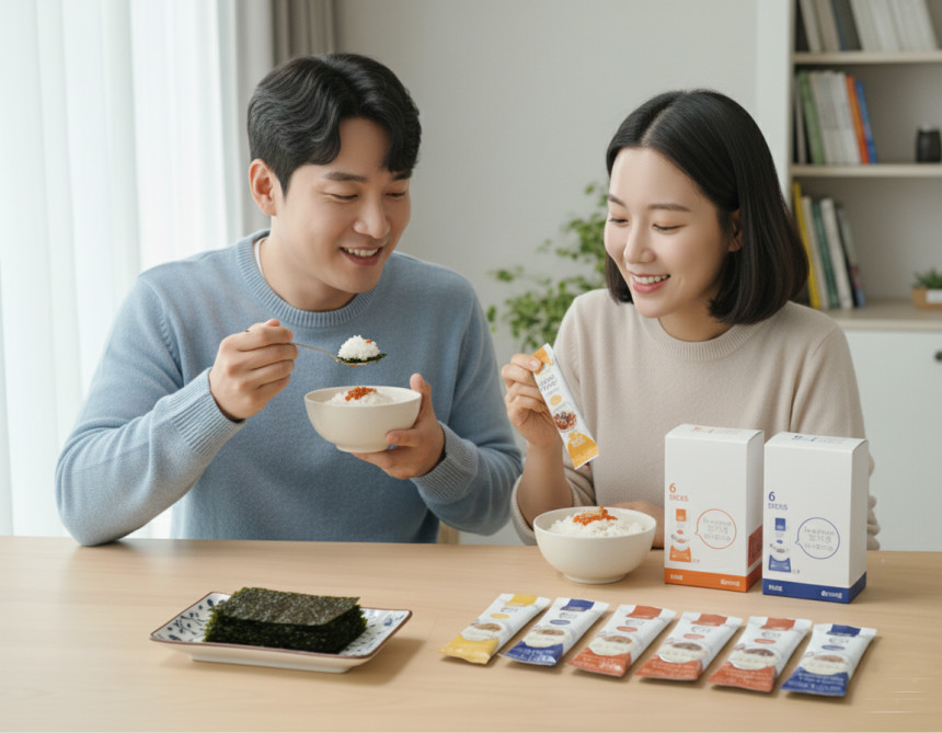 밀키트 한끼 스틱형 젓갈 3종 6개입 오징어 낙지 씨앗젓갈 도시락 등산 해외여행필수품 [원산지:상세설명에 표시]