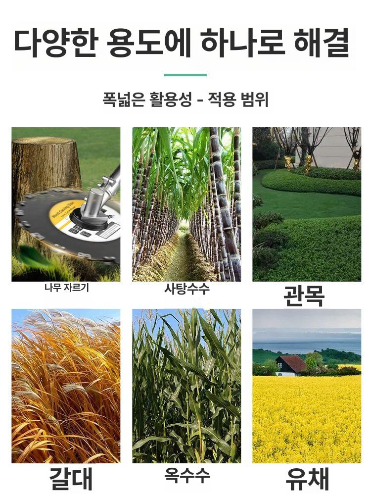 전용 예초기 톱날 다용도 원형 블레이드 잡초 충전 원형날 제초 제초기 교체용 다기능 원형톱 톱날 16개 9cm - 상세 이미지 2