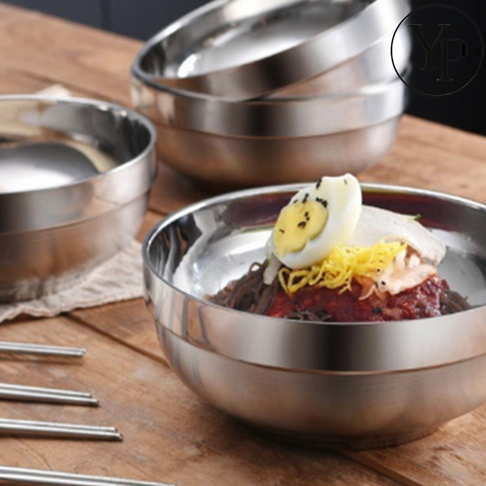 스텐 냉면그릇 냉면기 짬뽕 찌개 비빔면 면기 - 상품 이미지