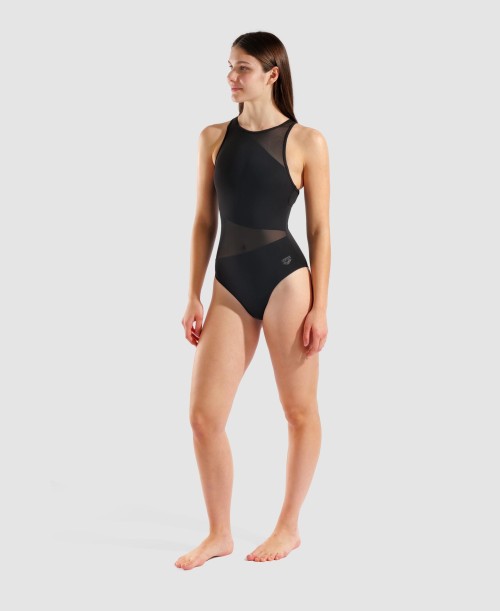 아레나 Mesh Angle Vent Back One Piece - 메인 이미지