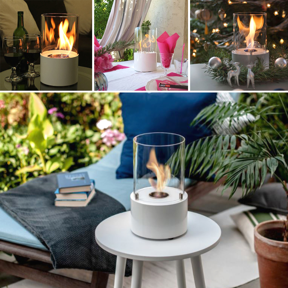 천연석 에탄올 벽난로 미니 캠핑 불멍 감성 램프