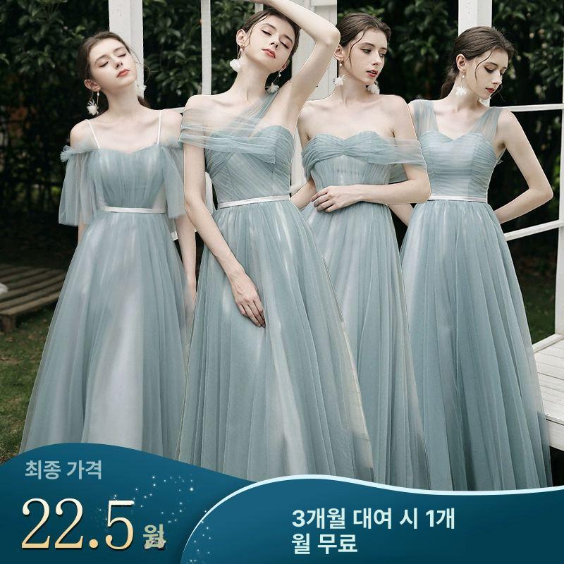 웨딩 여성 셀프 돌잔치 피로연 리마인드 오프숄더 이브닝 퍼프 블랙드레스 미니드레스 A 오프숄더 S - 상세 이미지 2