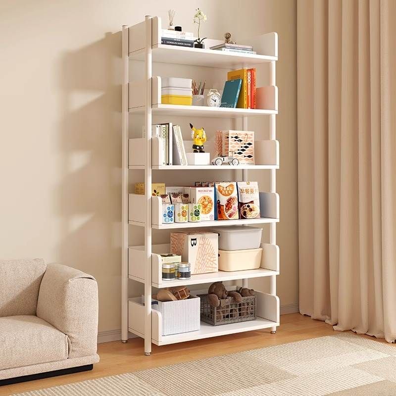 스탠딩 랙 선반 매대 마트 펜트리 진열대 원목 편의점 수납대 스틸 블랙 2단 30 x 24cm - 상세 이미지 4