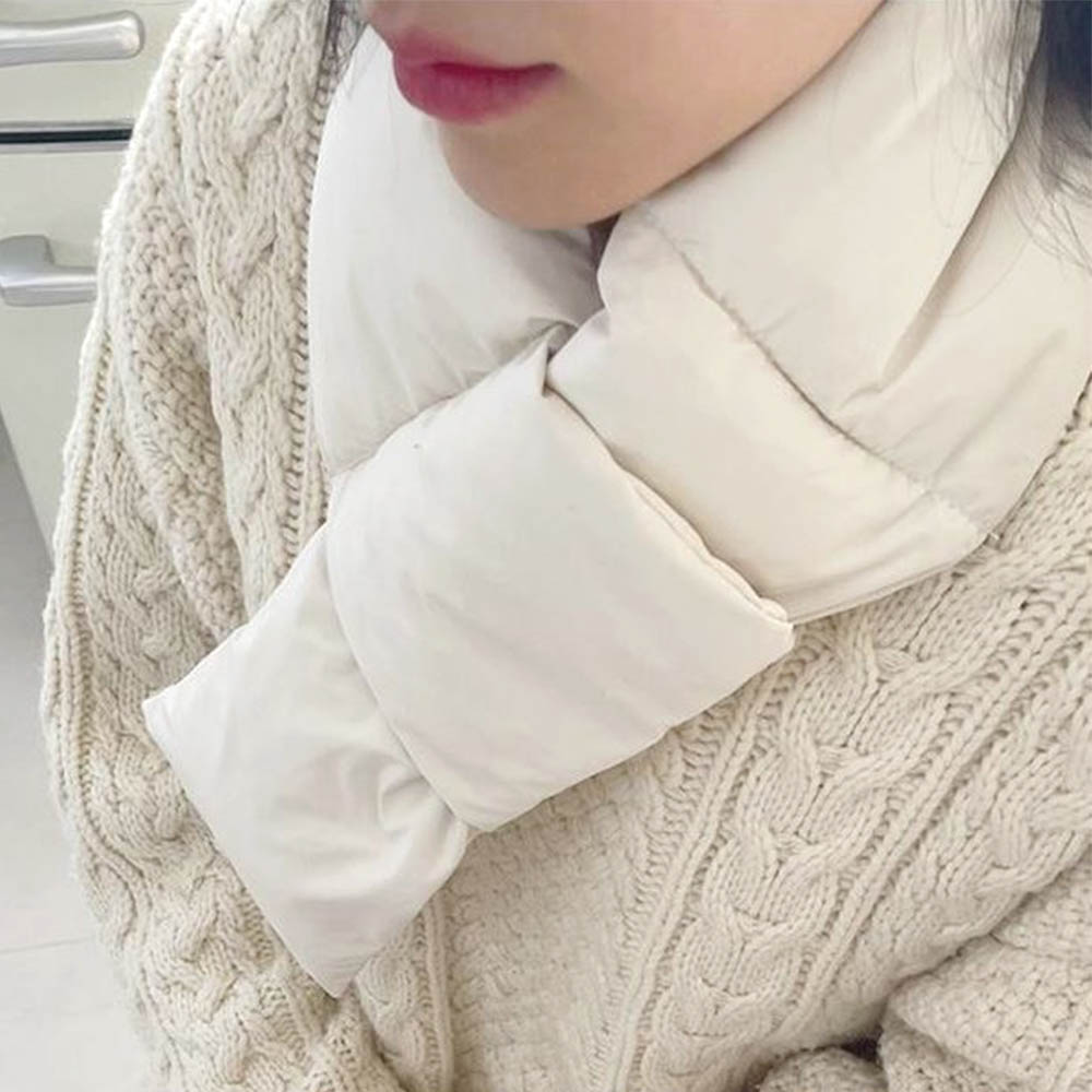 여성 패딩 머플러 겨울 보온 방한 목도리 넥워머 - 상세 이미지 5
