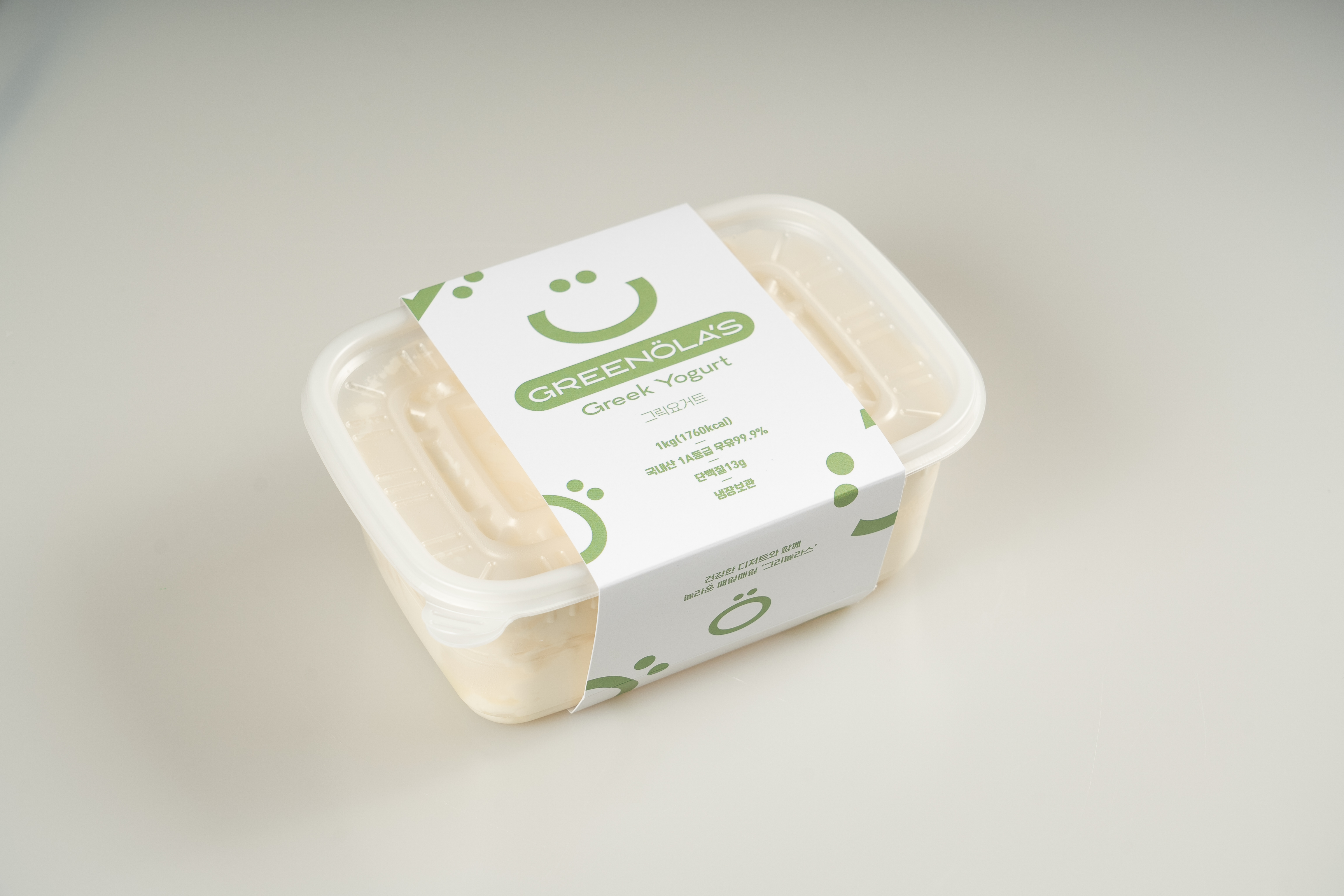 그리놀라스 그릭요거트 1kg 대용량 꾸덕한 무가당 - 상세 이미지 2
