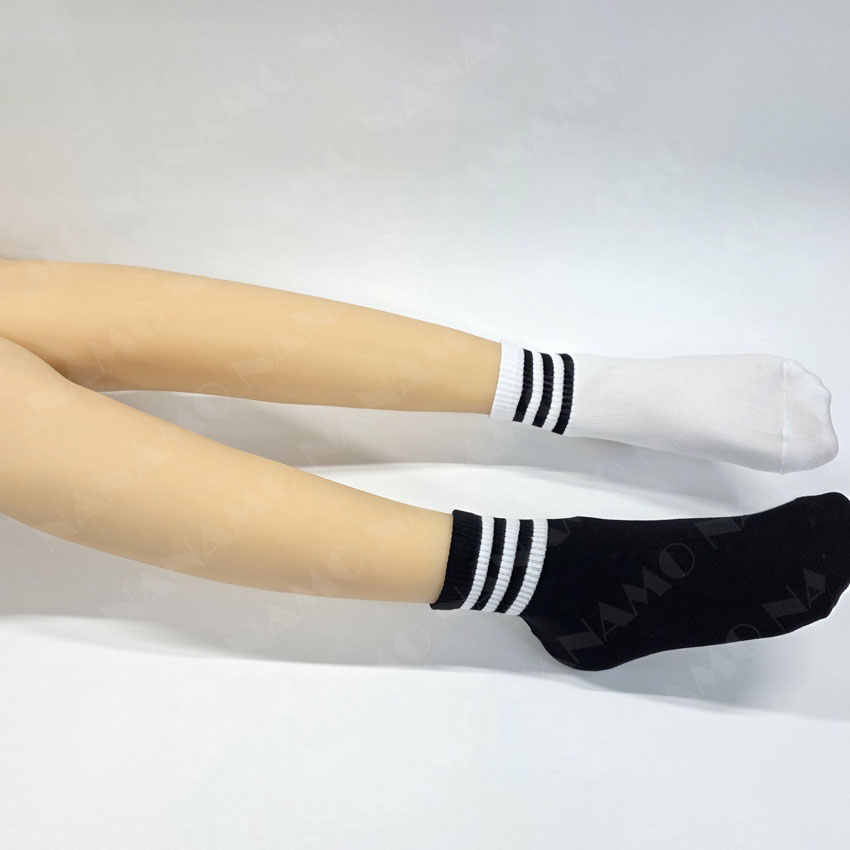보이런던 여성 삼선 포인트 발목양말 6켤레 이미지 7