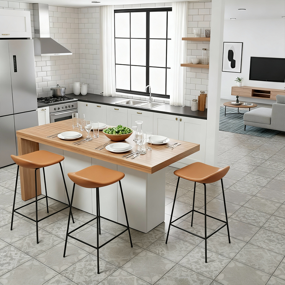 루체 높은 아일랜드 홈바 조리대 테이블 1200 A형