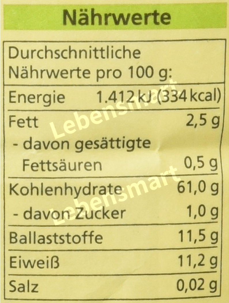 독일 직배송 알나츄라 알나투라 잡곡 혼합곡 6종 믹스 1kg 이미지 6