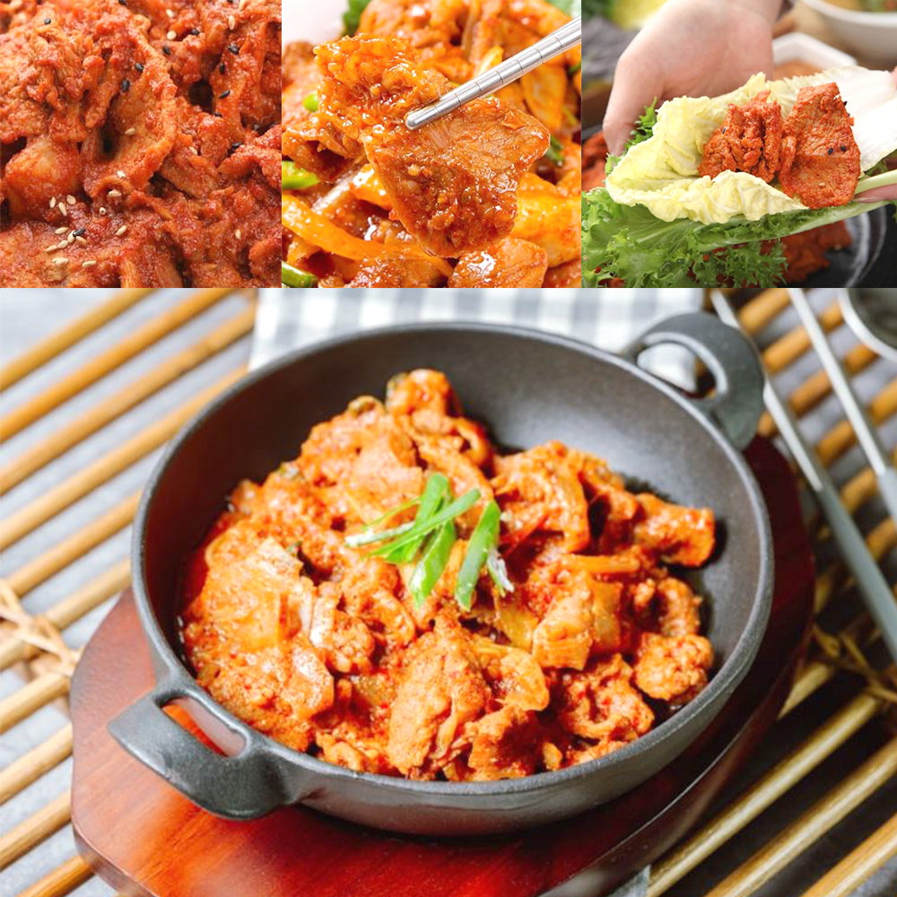 매콤한 돼지고기 제육볶음 간편식 술안주 밥반찬 - 상품 이미지