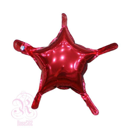 지아오협력사 로공이 꼬리별 은박풍선 레드 생일풍선