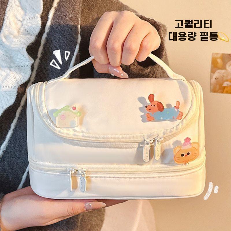 대용량필통 신상 감성디자인 펜슬파우치 학생문구수납용 - 상세 이미지 2