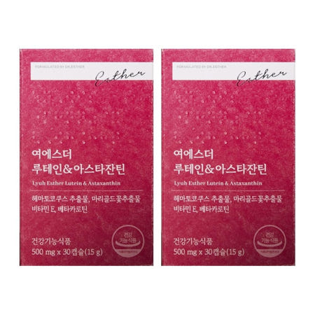 바이오360 여에스더 에스더포뮬러 루테인 아스타잔틴 눈건조 눈피로 여예스다 여예스더 눈노화 여에스터 2개
