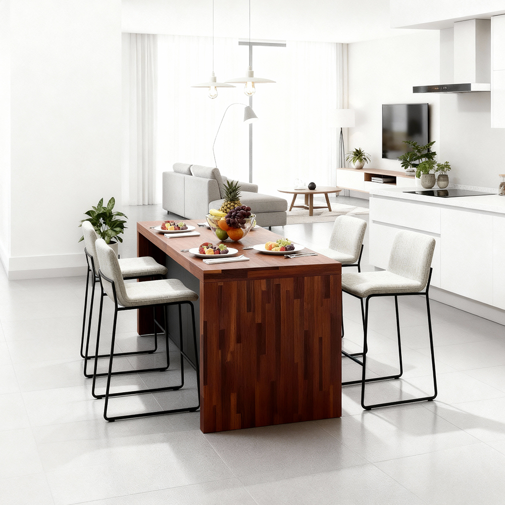 루체 높은 아일랜드 홈바 조리대 테이블 1200 A형