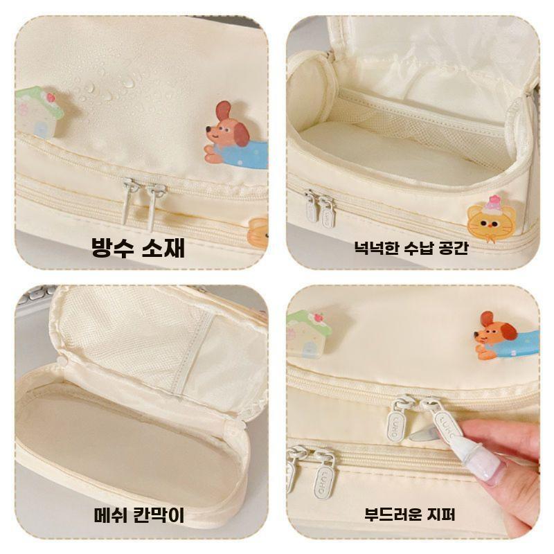 대용량필통 신상 감성디자인 펜슬파우치 학생문구수납용 - 상세 이미지 4