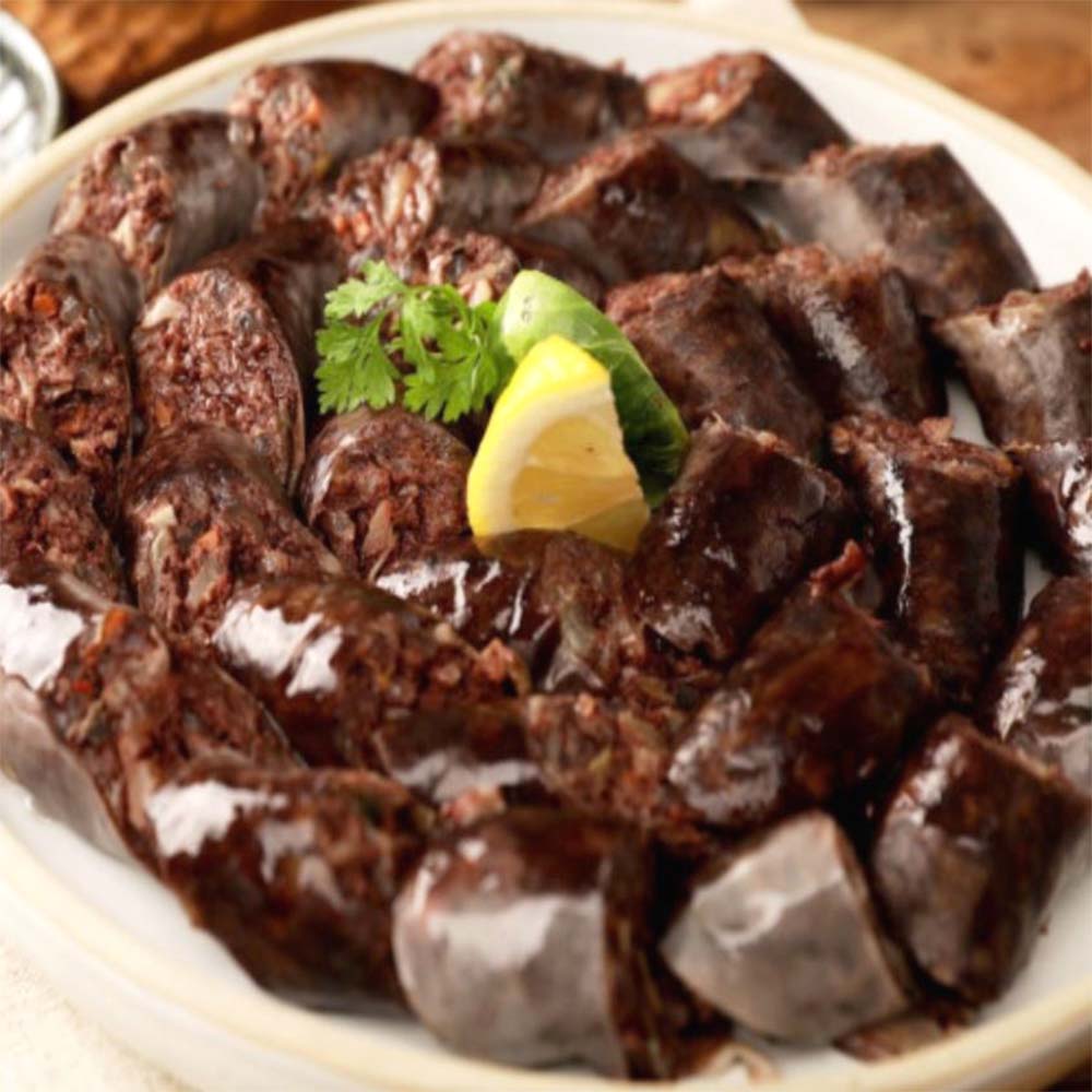 전통 토종 순대 500g 술국 야채 분식 냉동 간식 - 상세 이미지 3