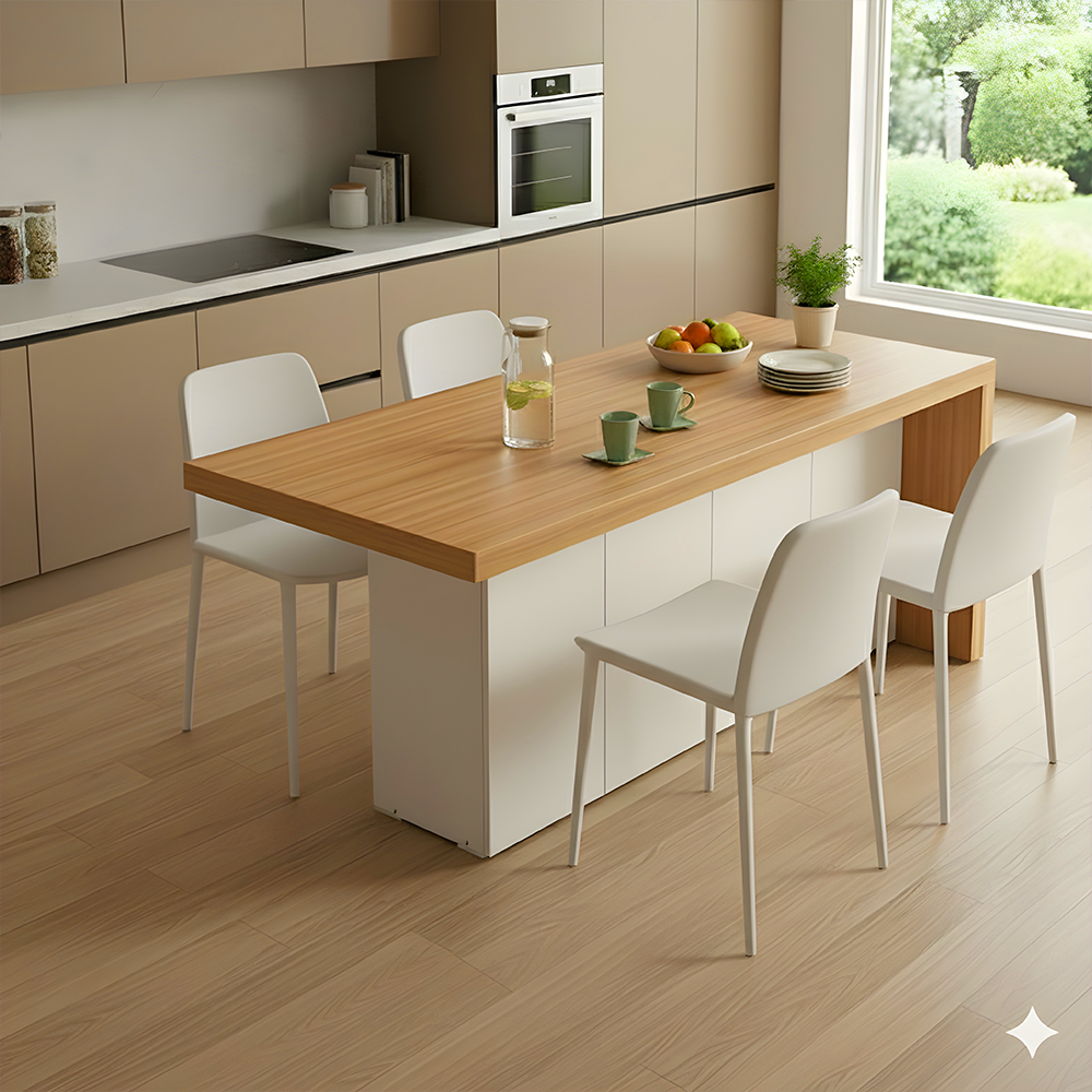 루체 아일랜드식탁 2인용 4인용 수납식탁 테이블 1200 A형