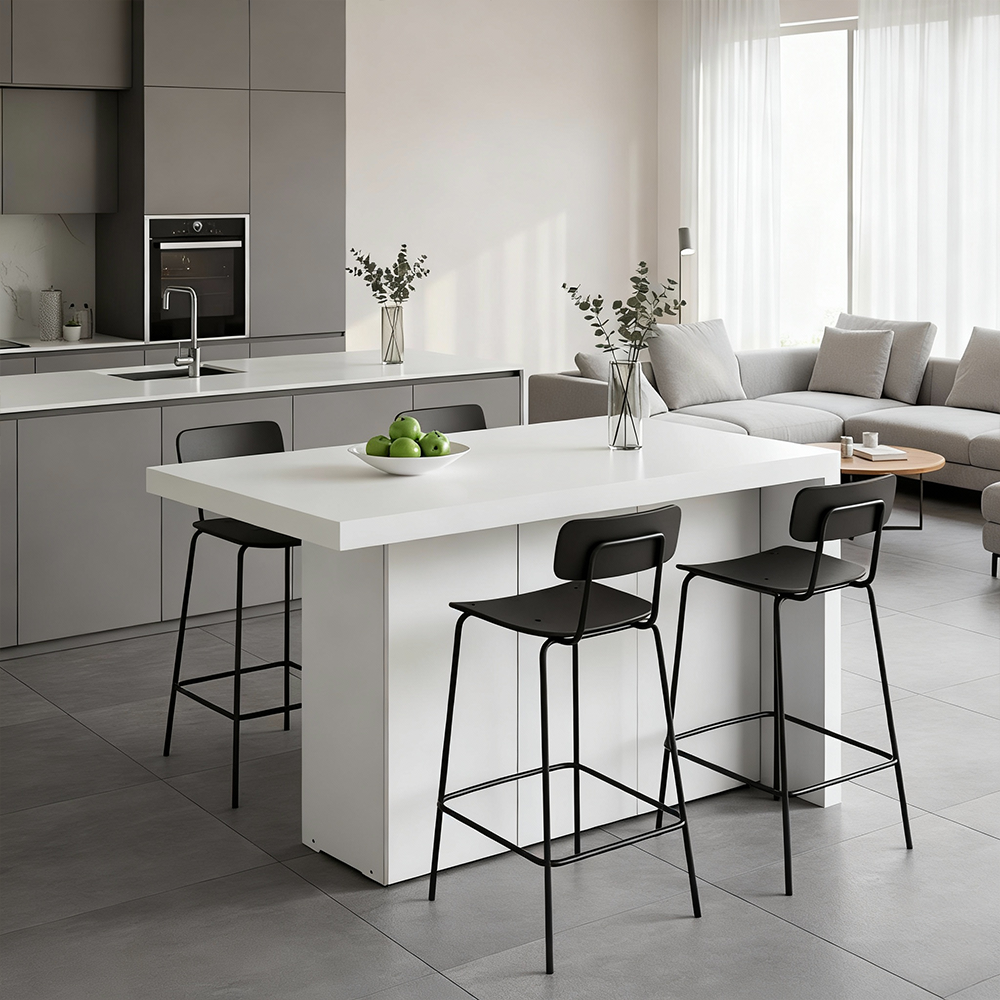 루체 높은 아일랜드 홈바 조리대 테이블 1200 A형