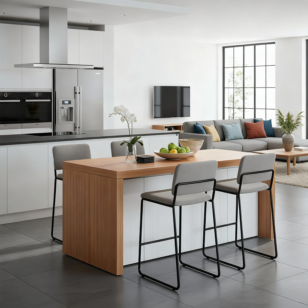 루체 높은 아일랜드 홈바 조리대 테이블 1200 A형