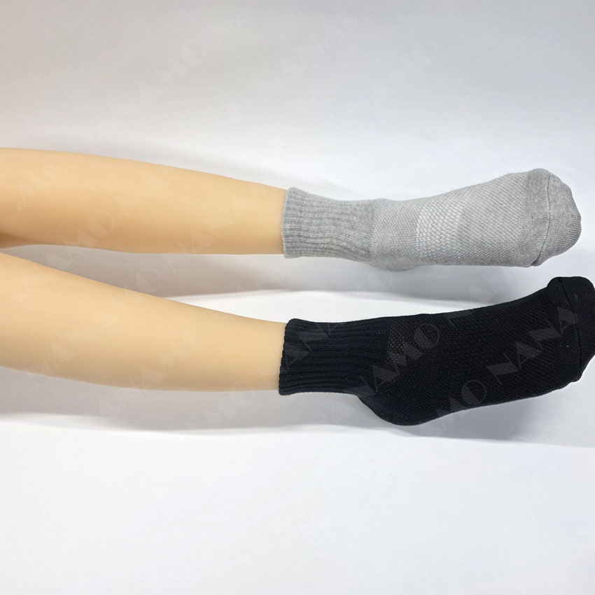 앙드레김 여성 바닥자수 스포츠 발목 단목 카바 양말 4켤레 이미지 7
