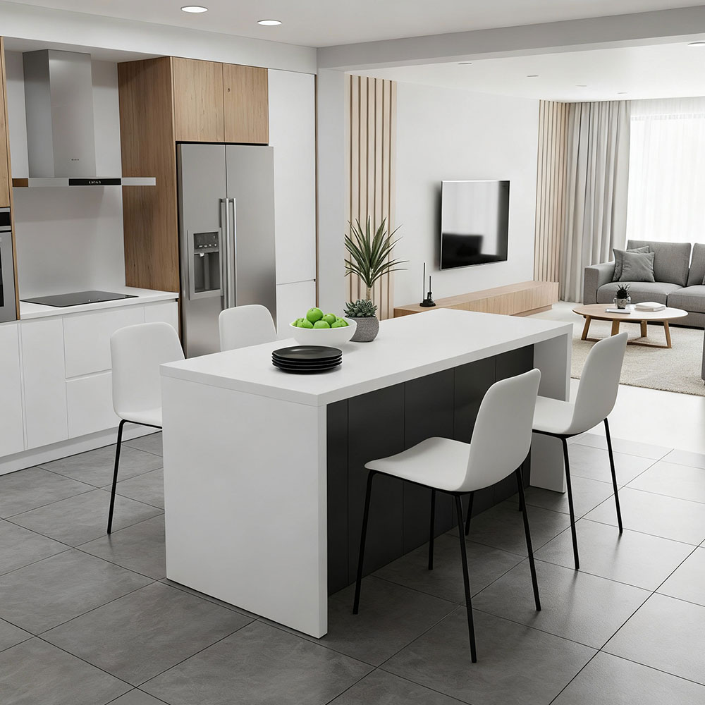 루체 아일랜드식탁 2인용 4인용 수납식탁 테이블 1200 A형