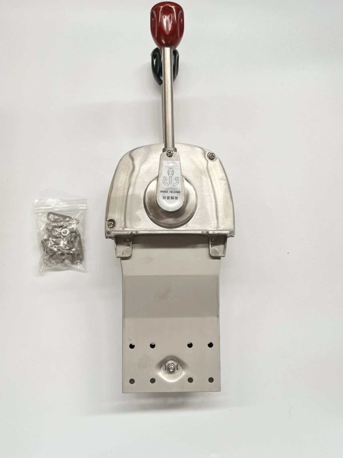 컨트롤러 스로틀레바 선박 조타기 선외기 기어레버 강화판 일본식 데스크탑 조작기 요트 해양용미국식단일핸들 - 상세 이미지 5