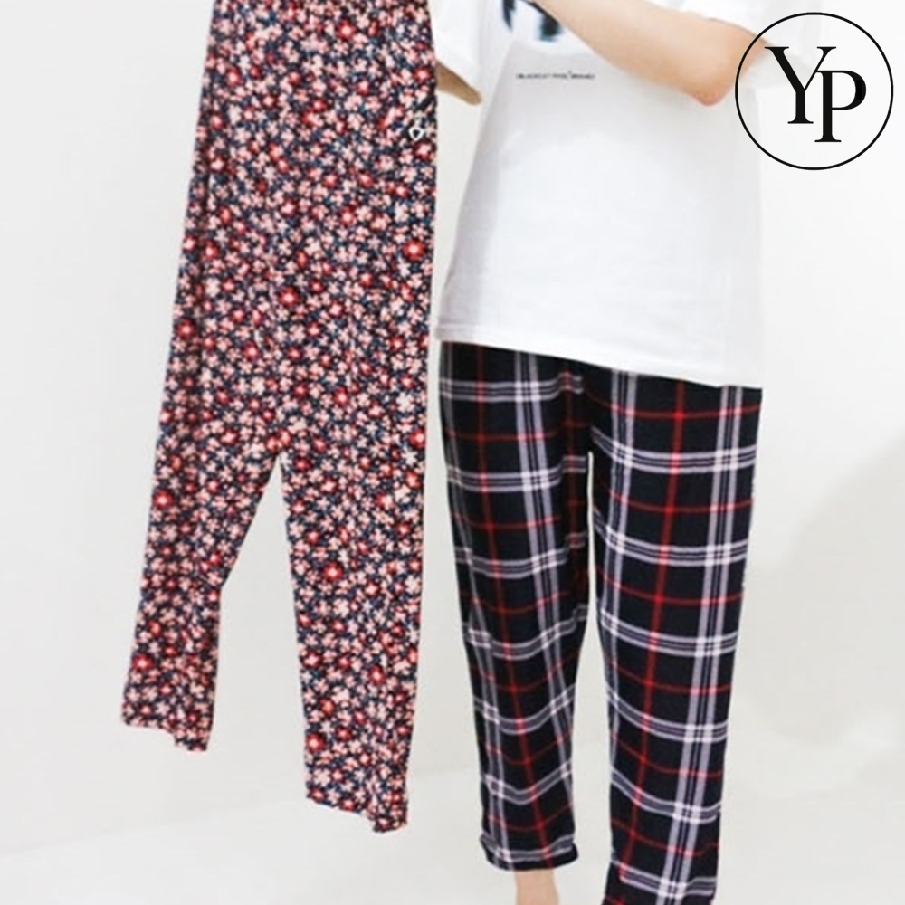 여성 냉장고 바지 쿨팬츠 냉감 시원한 여름 시골 감성 고무줄 밴딩 경량 김장 팬츠 - 상품 이미지