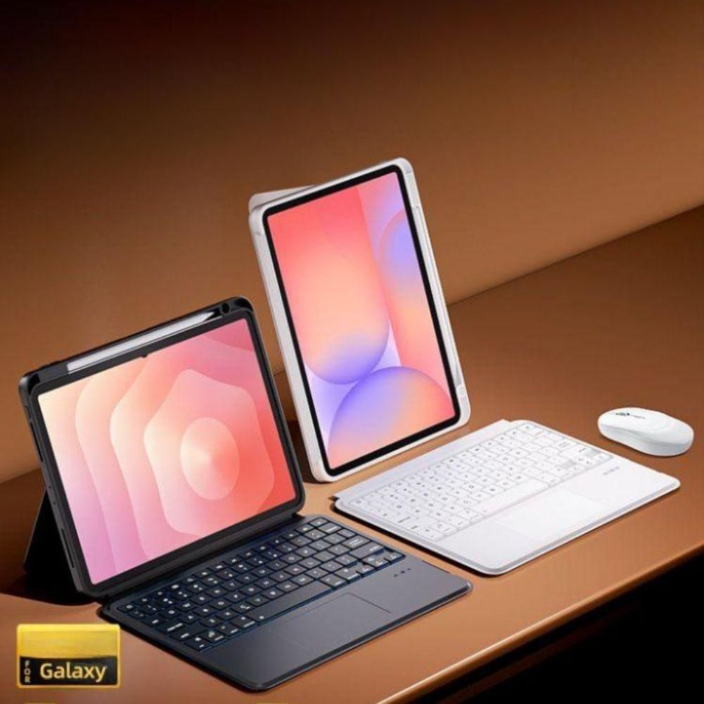 갤럭시탭 s10 라이트 마그네틱 무선 블루투스 키보드 마우스 세트 - 상품 이미지