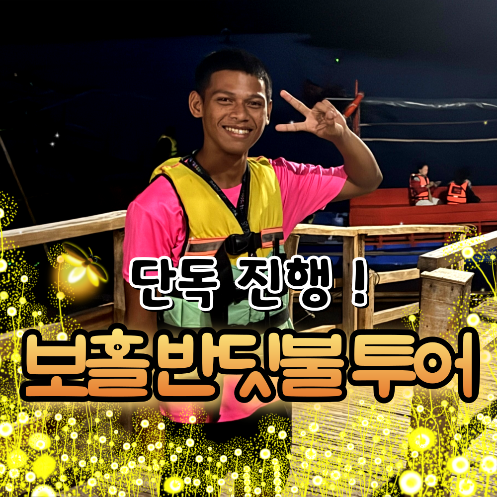 보홀 반딧불 투어 아반탄강 세군데 방문 육상투어 동남아 자유여행 호텔 픽드랍