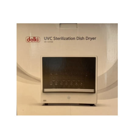 델키 [델키] DK-UV500 4인용 화이트 5세대 UV-C 식기 살균건조기 [업체 택배 직발송]