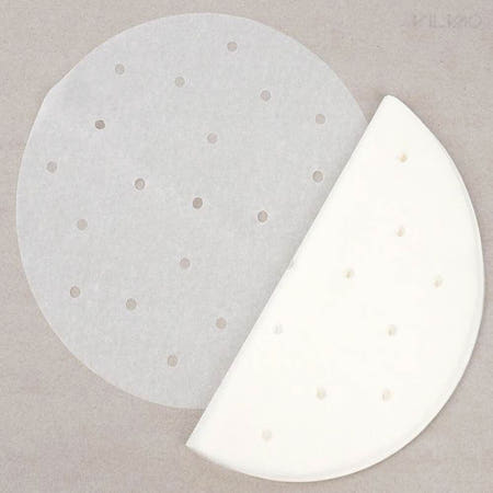 빌바오 음식이 눌러붙지 않는 원형 찜종이 30매 기름종이 일회용품 주방일회용품