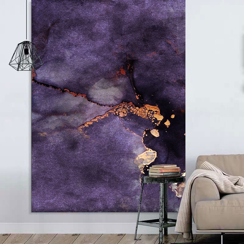 보라색 러그 퍼플카페트 북유럽 럭셔리 단모 거실 대형카페트 영역 보라색 140x200cm - 상세 이미지 4